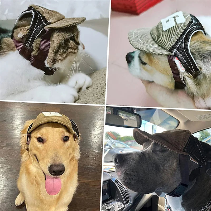 Dog Sunscreen Hat Baseball Cap