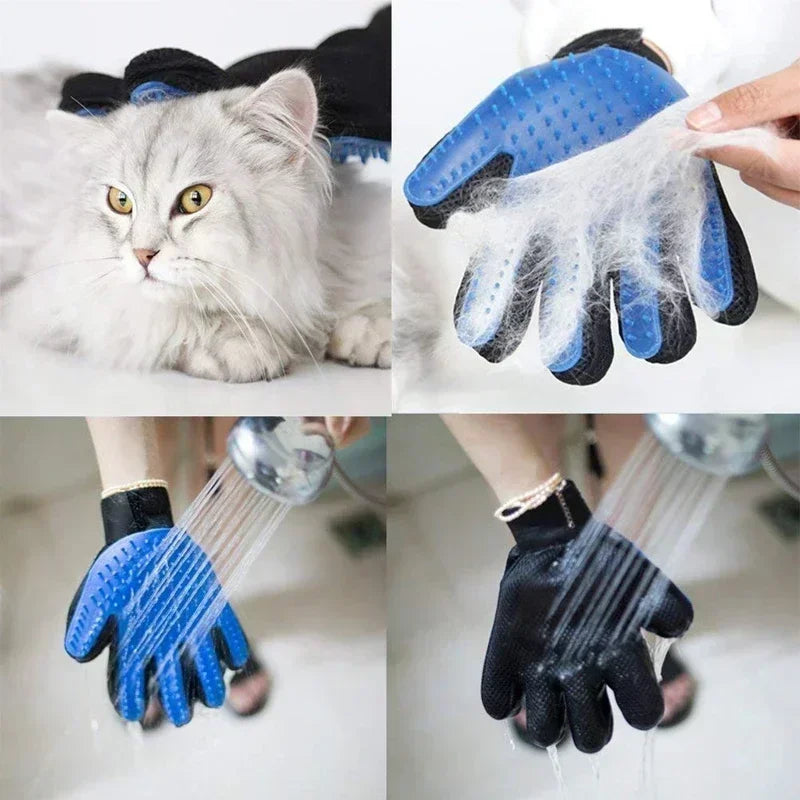 Cat and Dog Grooming Brush Gloves