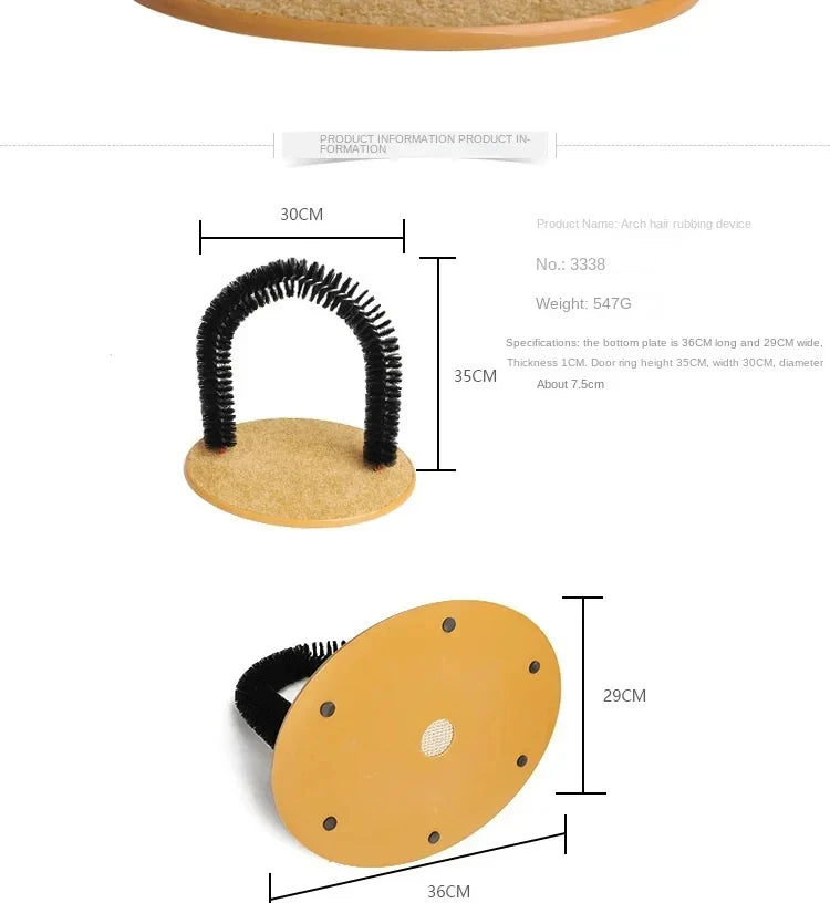 Cat Toy Arch Self Groom