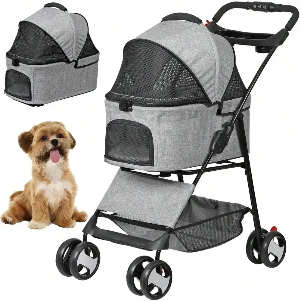 WL Pet Stroller Folding