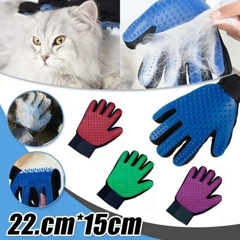 Cat and Dog Grooming Brush Gloves